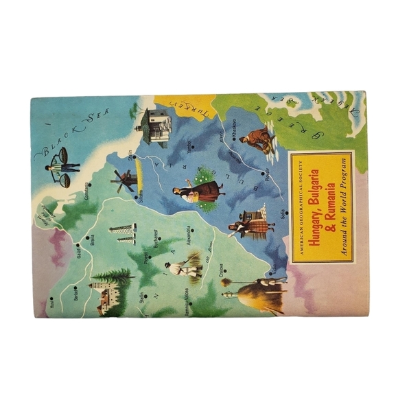 American Geographical Society Vintage Around the World Program Books Set of 5 - Picture 8 of 10